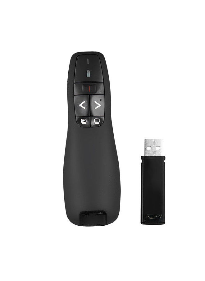 Generic - 2.4GHz Wireless USB Powerpoint Presentation PPT Flip Pen Pointer Clicker Presenter with Built-in Reciver Red Light Remote Control for Teacher Lecturer Professor Scholar - Image 1