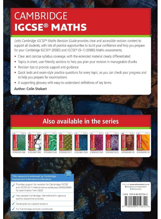 Cambridge IGCSE™ Maths Revision Guide (Letts Cambridge Igcse™ Revision) - Image 2