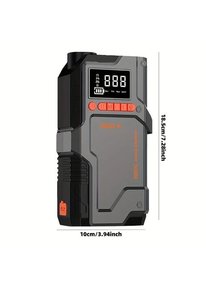 Reinforced All In One Car Jump Starter With 150 PSI Air Compressor And Emergency SOS Kit - Image 4