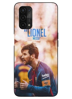 Service Zone Protective Printed Mobile Back Cover For Football Players For Oppo A92s 