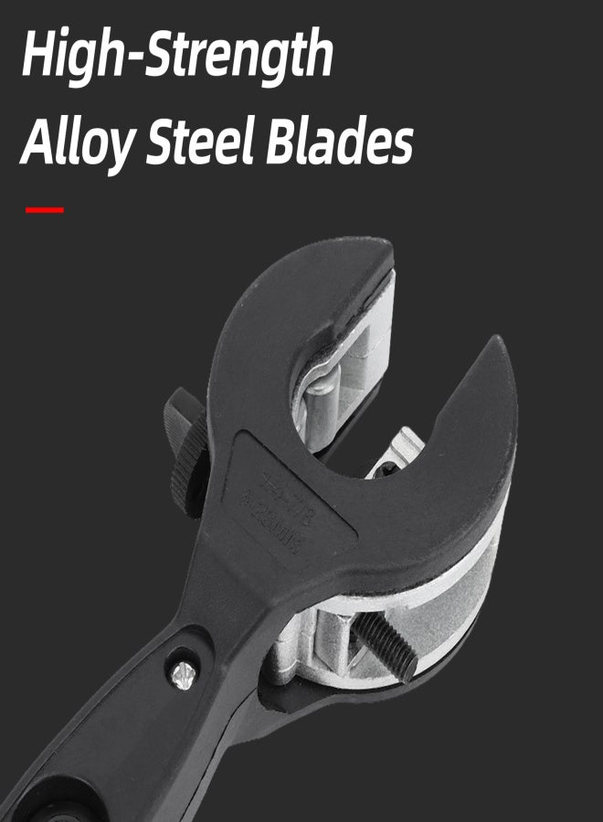 Ratcheting Tubing Cutter 1/4''-7/8'' Tubing Cutter for Cutting PVC Copper Pipes, Iron Pipes, Galvanized Pipes Plastic Hoses A Must-Have Tool For Both Professional Plumbers Enthusiasts. - Image 4