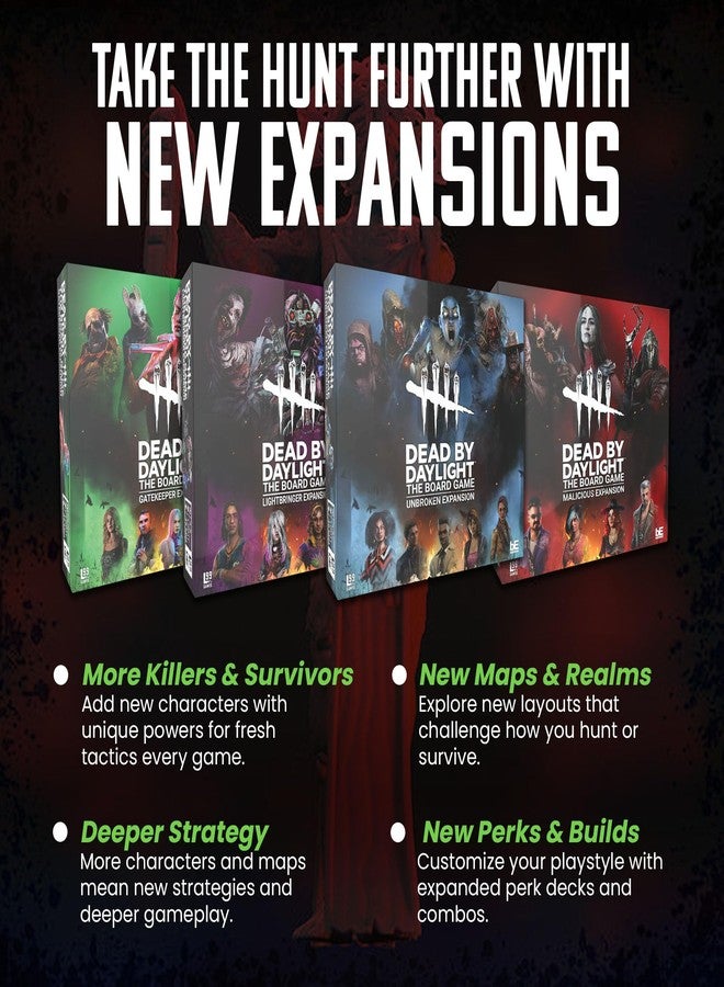 Level 99 Games Dead by Daylight: Gatekeeper Expansion – Horror Board Game, Strategy & Survival, Includes Miniatures - Image 4