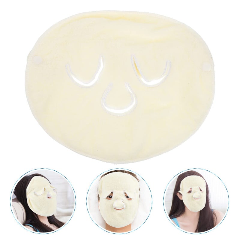 Thickened Moisturizing Cold Compress Face Towel For Women Skin Soothing Hydration Spa And Daily Use - Image 3