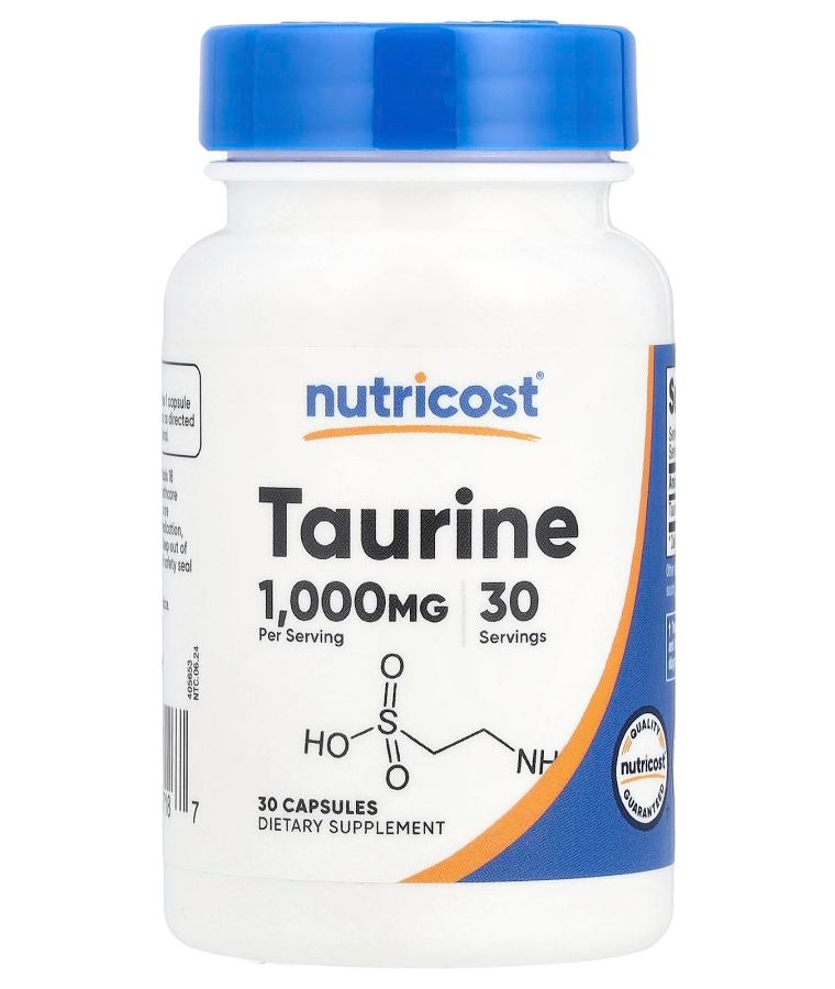 Taurine 1000 mg 30 Capsules