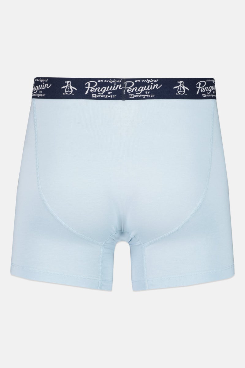 Original Penguin شورت بوكسر للرجال 4 عبوات بشعار العلامة التجارية، متعدد الألوان - Image 3