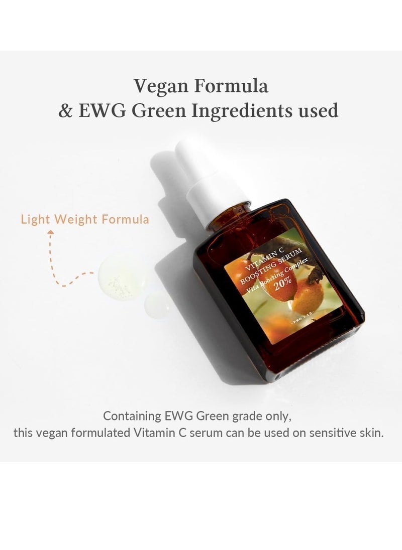 Generic - Vitamin C Boosting Serum for Face, Anti Aging and Skin Brightening Serum, 20% Vita Boosting Complex, 8 dIfferenct Hyaluronic Acid, Facial Serum for Dark Spots, Fine Lines, Uneven Skin Tone 30ml - Image 1