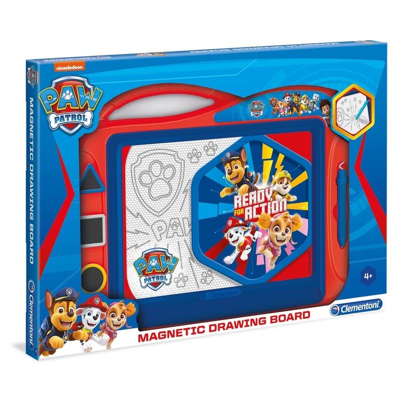 Clementoni - Paw Patrol Magentic Drawing Board Ready For Action - 15112 - Image 1