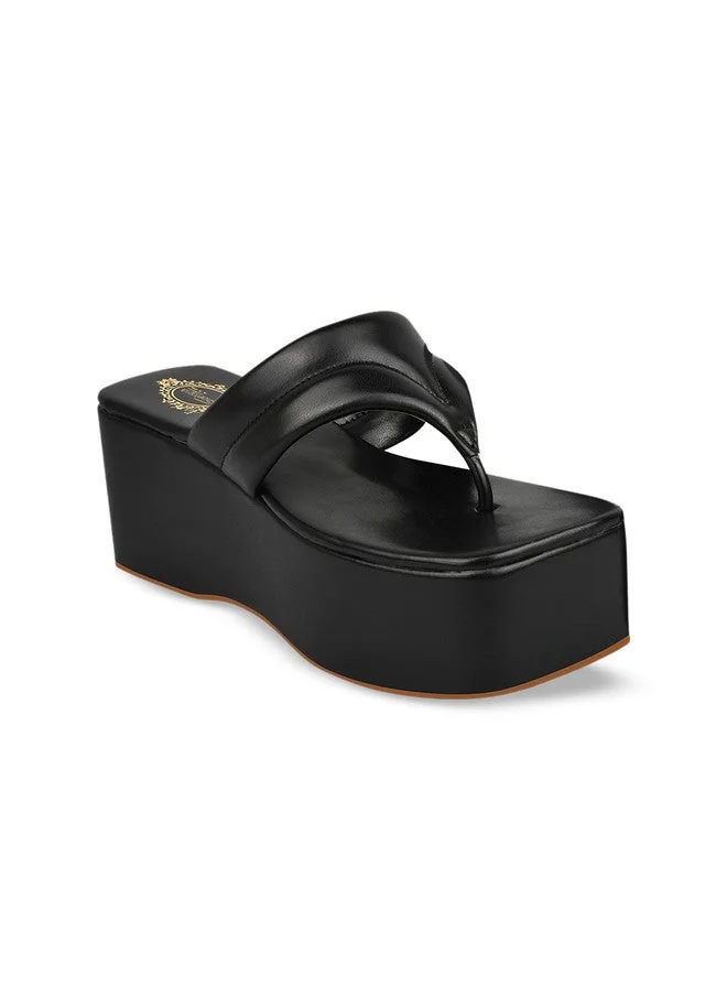 Shoetopia Shoetopia Girls Open Toe Wedge Heels