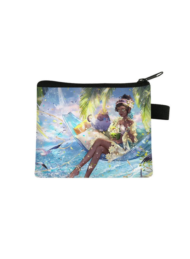 Fifth Personality Children's Coin Purse Mini Key Card Holder Student Large-capacity Zipper Storage Bag Hot