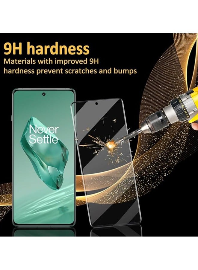 Screen Protector 2 Pack u0026 Camera Lens Protector 2 Pack Compatible with OnePlus 13, 9H Hardness, Anti-Scratch Tempered Glass Flim, Case Friendly Anti-Fingerprint Anti-Scratch - Image 2