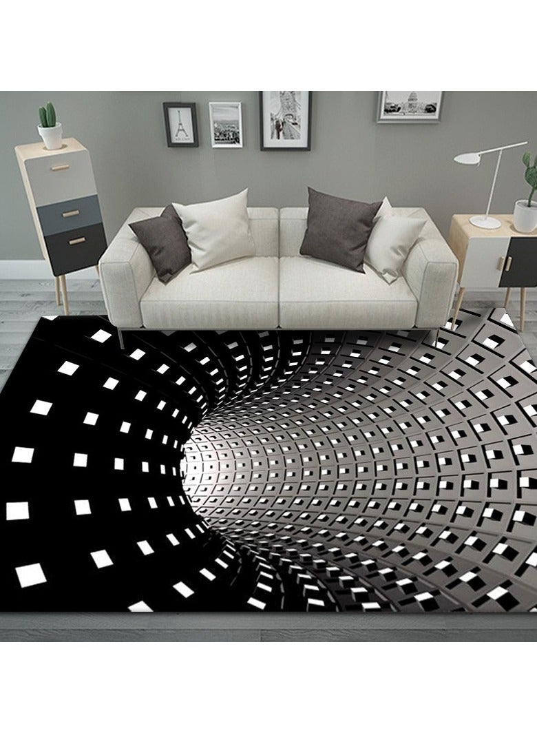 Loquat Squality 3D Visual Polyester Fiber Modern Minimalist Carpet - Image 1