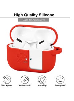 Silicone Airpods Pro Case Protective Cover - Red - pzsku/Z226BCCFBA22D217A25FCZ/45/_/1693071088/81cce57f-5ae8-49a5-9520-436934216106