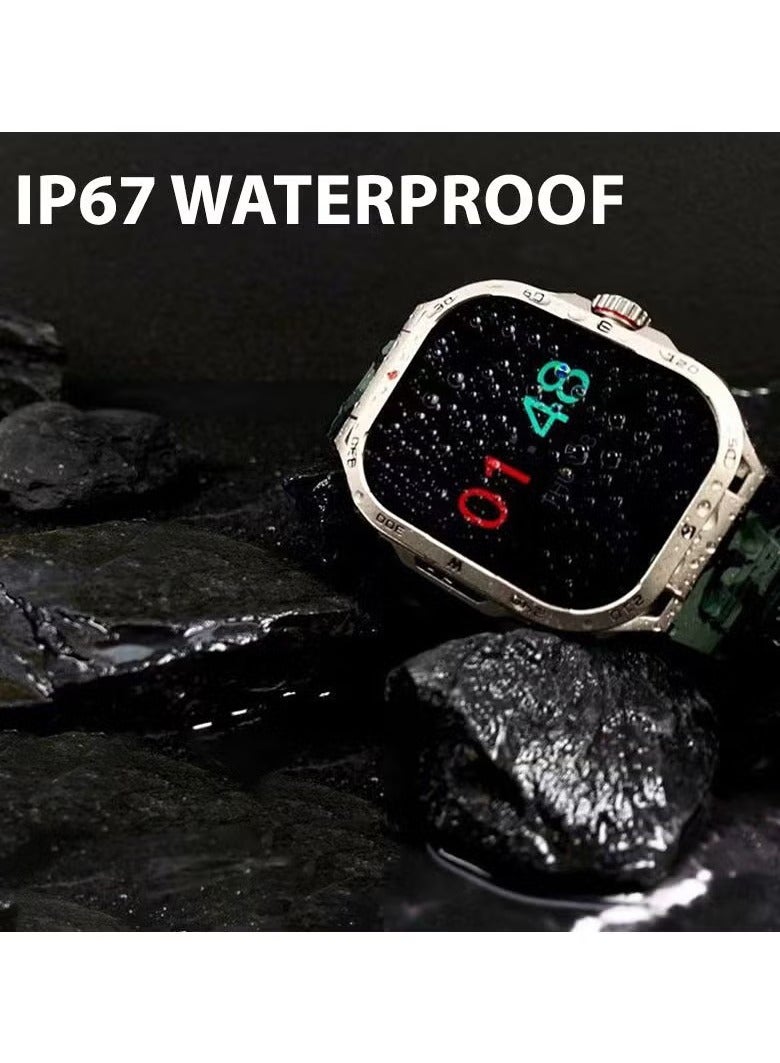 Hie-Q Z20 Smart Watch – Fitness Tracker, Heart Rate Monitor, Sleep Tracker, Waterproof, Touchscreen, Multiple Sports Modes, Call & Message Notifications, Stylish Design - Image 3