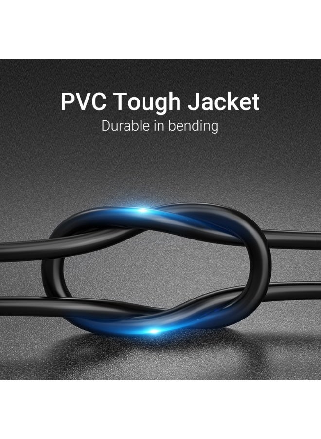 VENTION Ultra Thin HDMI Male to Male HD Cable Gray Aluminum Alloy Type Model - Image 2