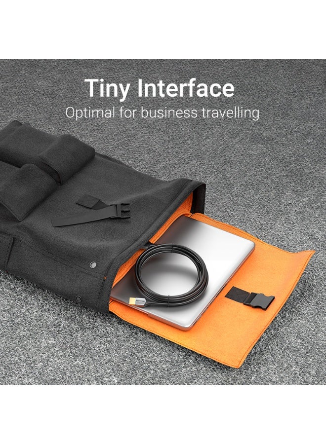 VENTION Ultra Thin HDMI Male to Male HD Cable Gray Aluminum Alloy Type Model - Image 5