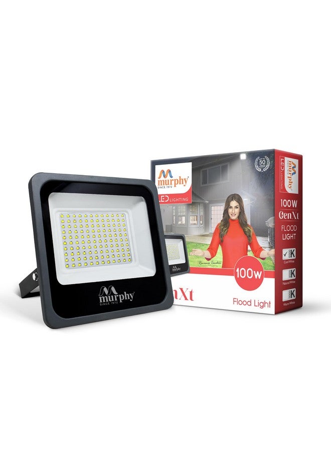 Murphy Genxt LED 100W LED Flood Light, IP65 Rated Outdoor Light Pack of 1 (Cool White, BIS Approved) - Image 1