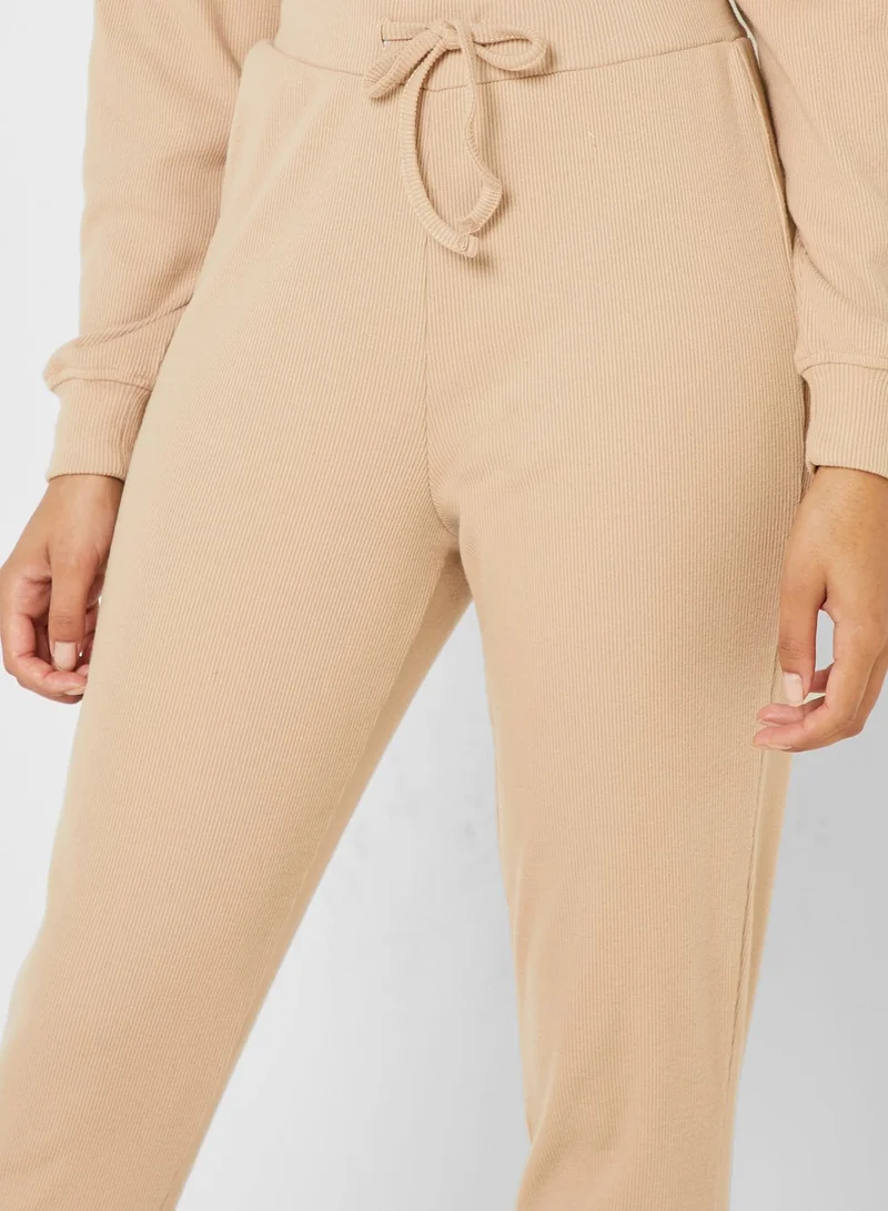 TOPSHOP Ribbed Joggers
