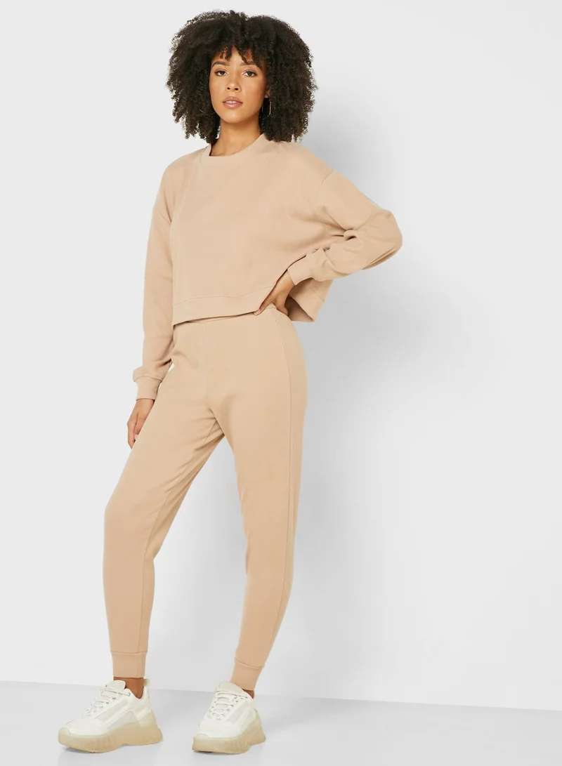 TOPSHOP Ribbed Joggers