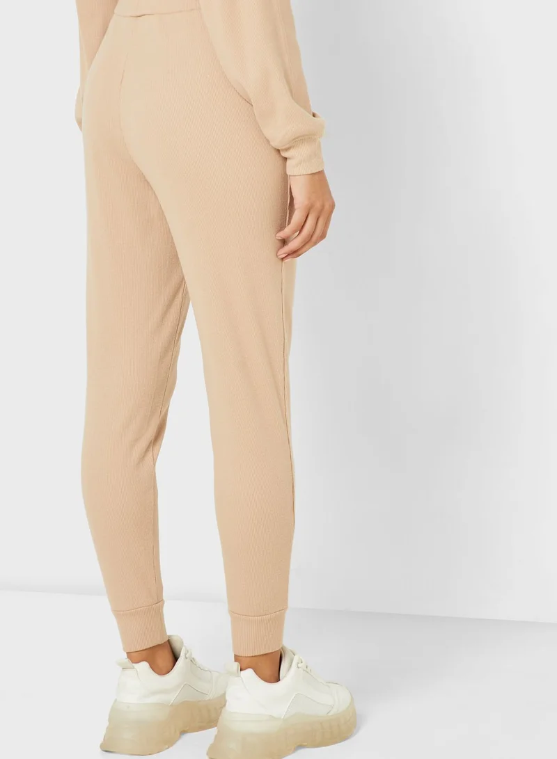 TOPSHOP Ribbed Joggers