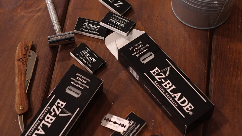 EZ BLADE Double Edge Razor Blades. 100 Count For Straight Razor Or Safety Razor - Image 4