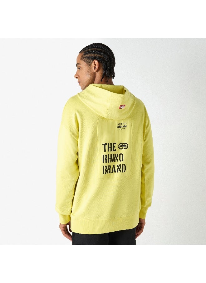 Ecko Unltd. - Ecko Logo Print Hoodie with Kangaroo Pocket - Image 1