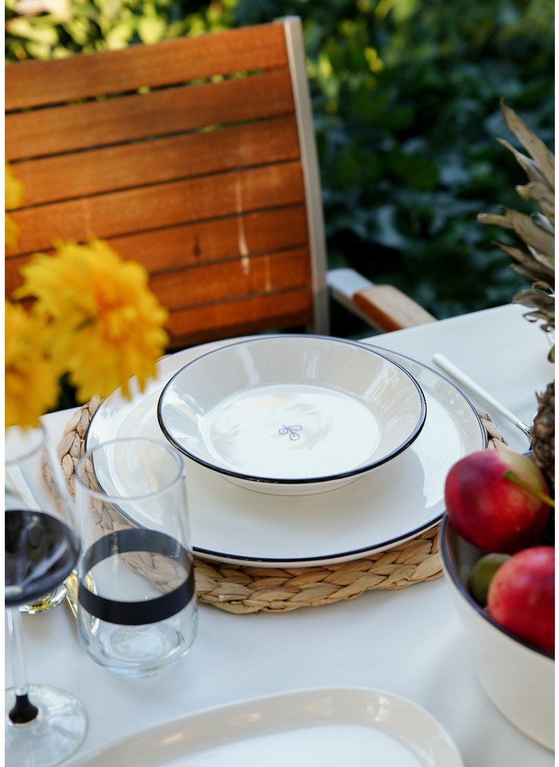 THE MIA Summertime Dinner Plate - Set of 6 20 cm  - Image 3