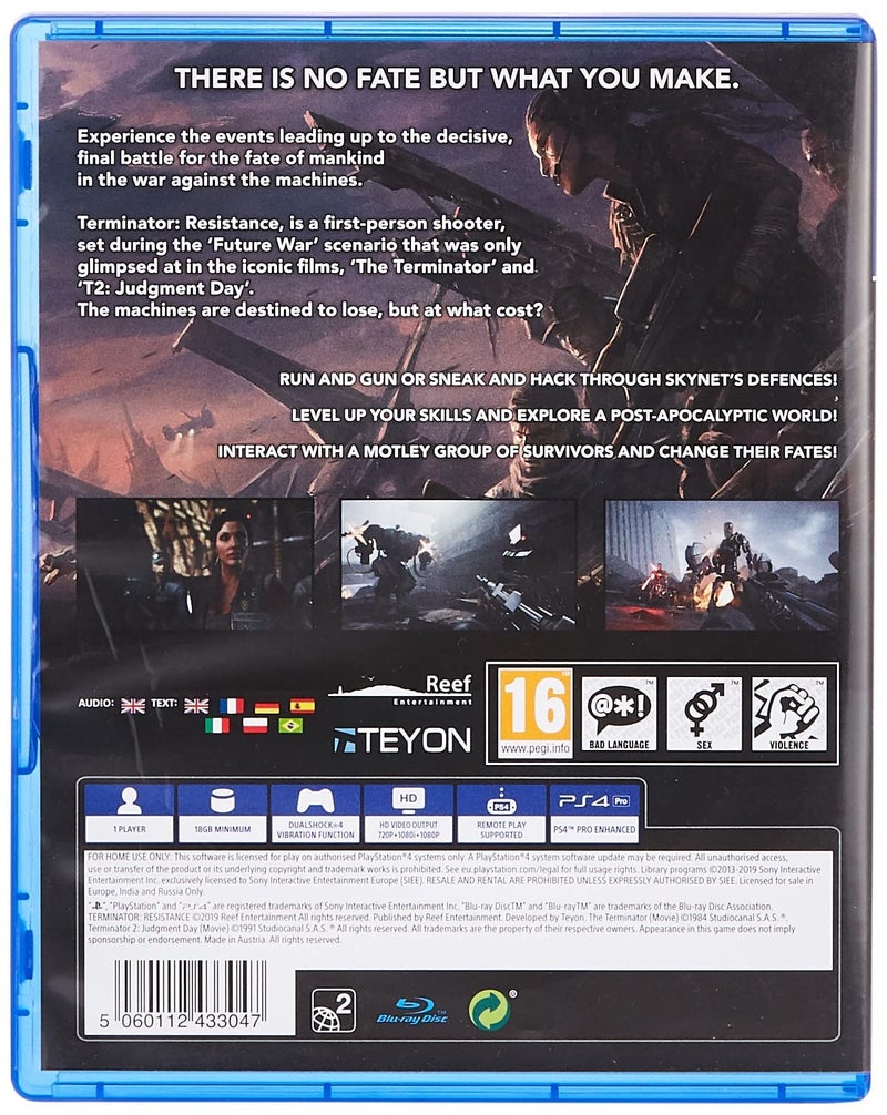 Reef Entertainment Terminator Resistance (PS4) - Image 2