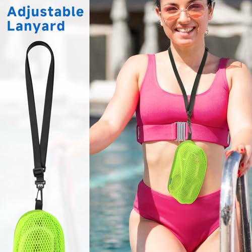 Xxerciz Swim Goggle Case for Swimming Goggles, Nylon Protective Carrying Case with Drain Hole, Portable Soft Floating Goggle Bag for Pool Beach - Image 5