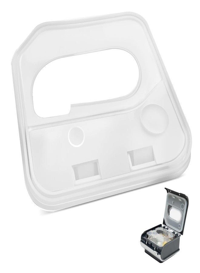 HWEIUA CPAP Lid Gasket Compatible with Resmed 36892 H5i Flip Lid Seal, Replacement Silicone Flip Lid Seal for ResMed S9 H5i Heated Humidifier - Image 1