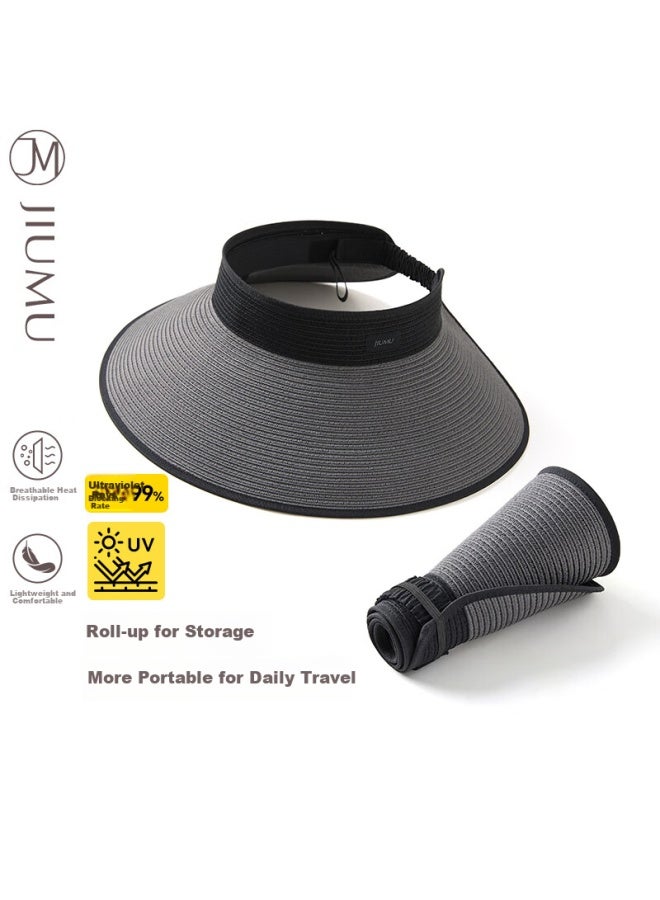 Jiumu Sun Protection Hat For Men, Sun Visor, Sun Hat, Visor Cap, Cooling Hat, Hiking Cap, Fishing Hat, Summer Uv Protection Cap - Image 1