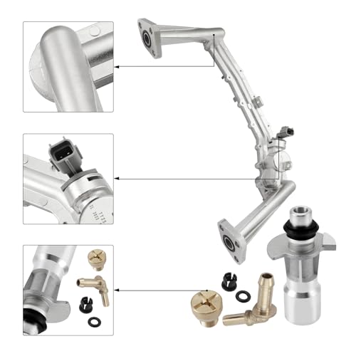 AULINK OEM Part LR090630 Coolant Water Pipe System Kit Only Fit 30L For 20102021 Land Rover LR4 Discovery Range Rover Sport Velar For Jaguar XF XJ XE FType FPace LR092992 AJ813917 AJ813865 - Image 3