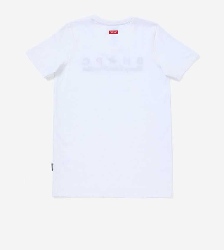 BEVERLY HILLS POLO CLUB Typography printed regular fit t-shirt - Image 2