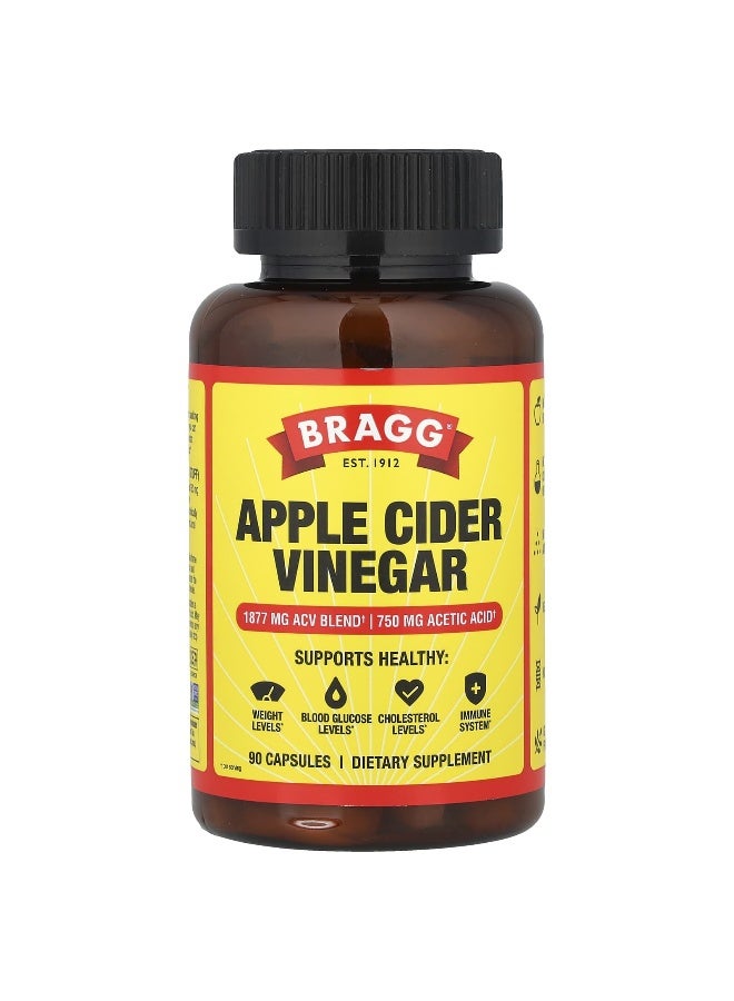 Bragg, Apple Cider Vinegar , 90 Capsules