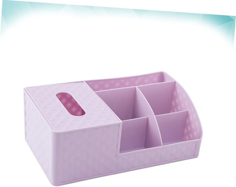 Large Cosmetic Organizer Countertop Desk Makeup Storage Box Plastic - Image 5