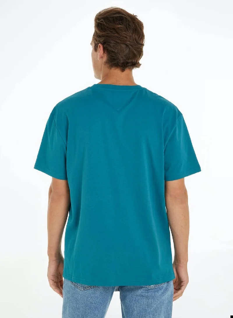 TOMMY JEANS  Oversized Varsity T-Shirt for Men | Best Price UAE