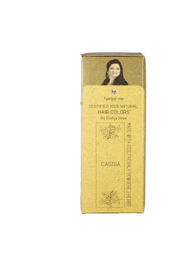HERBAL ME HM Herbal Me Cassia Natural Hair Color (200gm) | CERTIFIED 100% Natural by Ecocert Greenlife (France) - Image 3