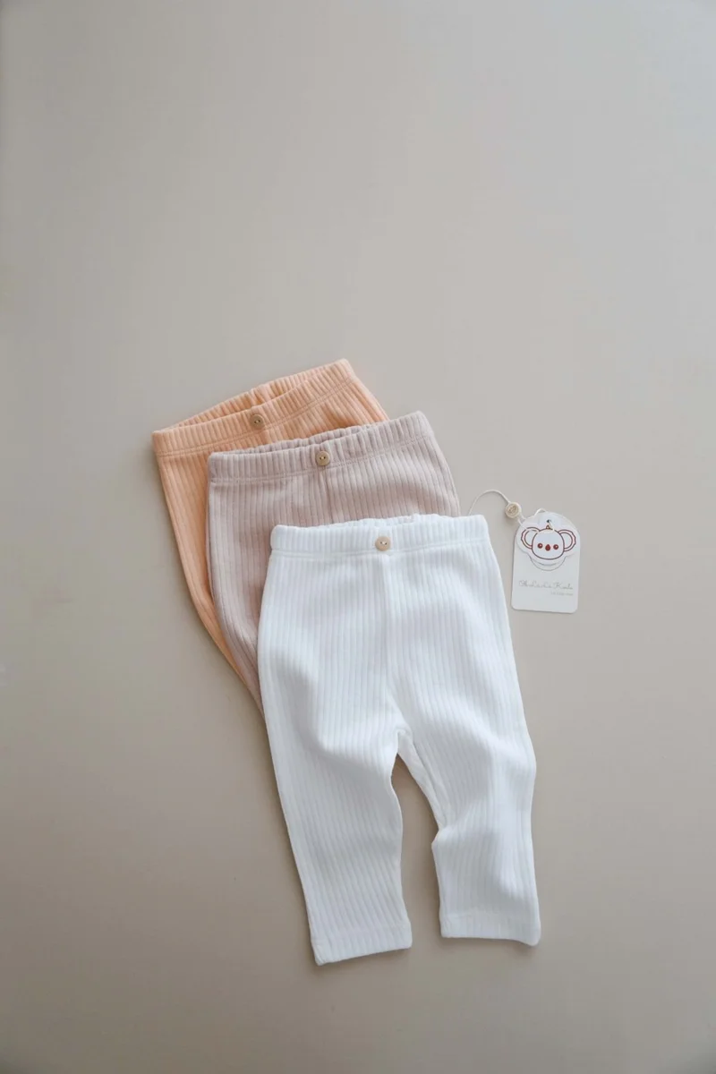 اوهلالا كوالا Ohlala Koala 3-pack Baby Ribbed Tights Model 1