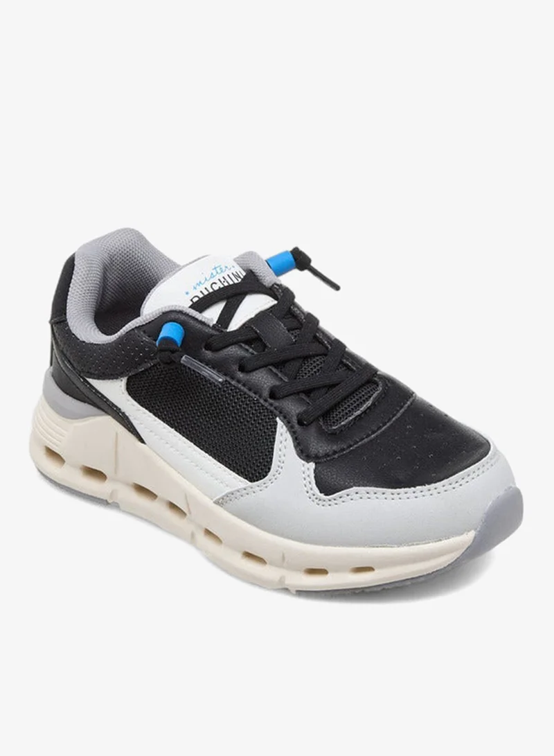 Mister Duchini Panelled Lace-Up Sneakers