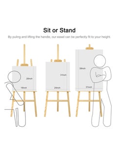 K-max Trintion Easel Stand 1.5M Studio Easel Adjustable Drawing Painting - No:HJ-175B - pzsku/Z226D36D2AA1C8ABF3E01Z/45/_/1699996352/fe670922-9f17-4c66-b2ff-caeb1ed3e490