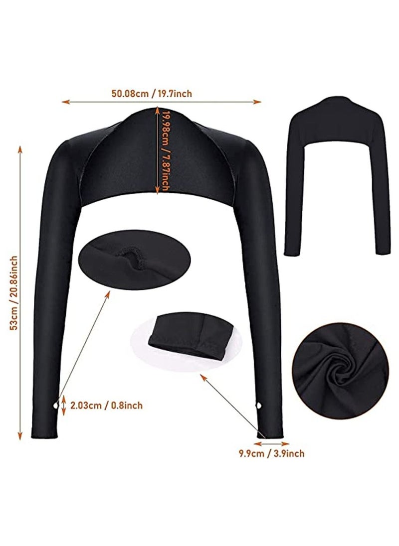 SYOSI - Arm Sleeve UV Protection Cooling Breathable,  shawl arm sleeves - Image 1