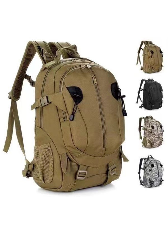 JCB CHIC حقيبة ظهر كبيرة للتنزه حقيبة ظهر تكتيكية للرجال والنساء حقيبة ظهر خفيفة للسفر حقيبة ظهر للكمبيوتر المحمول للتسلق والتخييم والرياضة في الهواء الطلق (ألوان عشوائية)