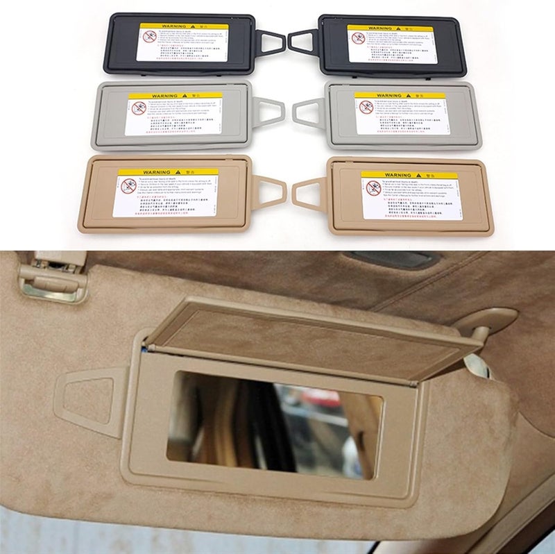 DEMULAX Car Interior Sun Shade Visor Makeup Mirror Cover - Image 5