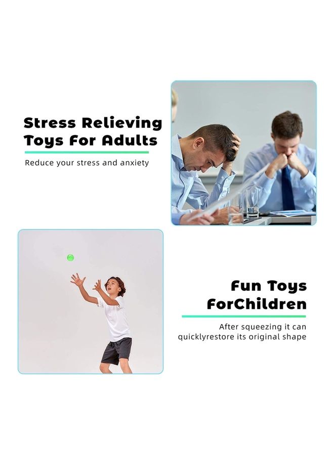 NIBEMINENT 8-Piece Glowing Stress Relief Sticky Balls - Image 5