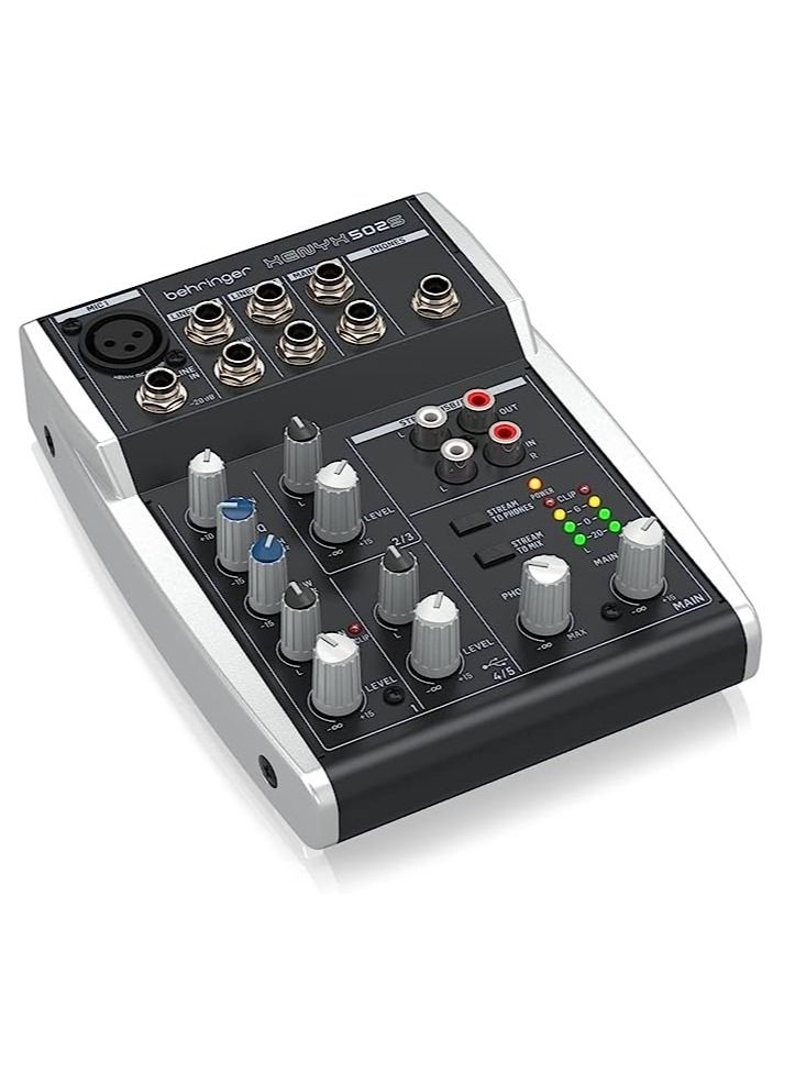 Behringer USB Streaming Interface Mixer XENYX 502S - Image 2