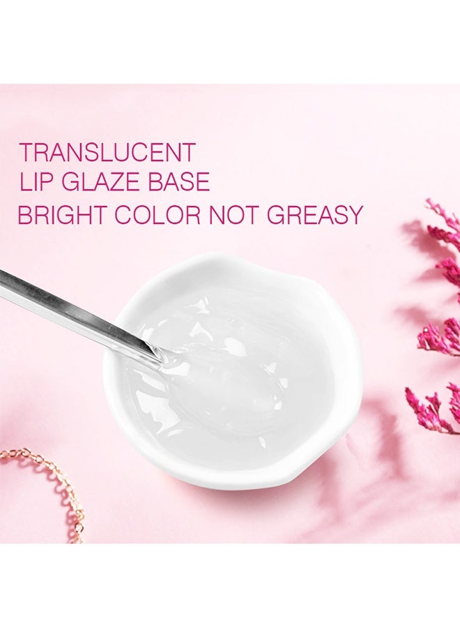 LANGMANNI DIY Lip Gloss Base 100ml, Lip Gloss Base Oil Material Lip Makeup Primers, Primer for DIY Handmade Lip Balms Lip Gloss, Moisturizing Transparent Basic Gel (Clear) - Image 3