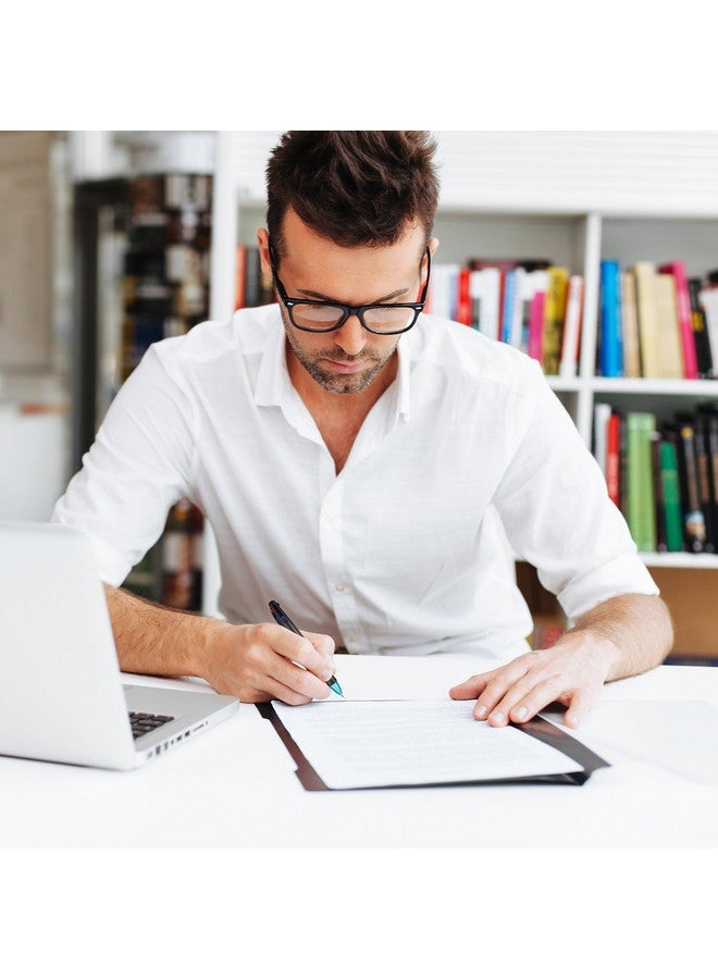 جوفيتيك JOVITEC 12 قلم حبر جاف متعدد الألوان 4 في 1 أقلام حبر جاف قابلة للسحب 4 ألوان قلم حبر جاف حبر جل للمكتب والمدرسين والممرضات والطلاب والأطفال هدية، 0.7 مم، أسود، أزرق، أحمر وأخضر - Image 4