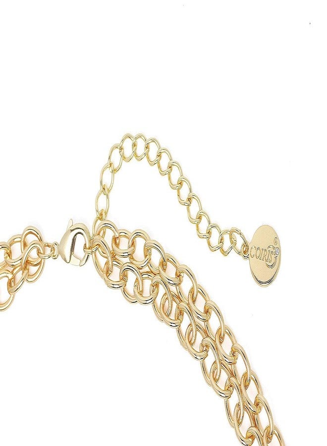 Coiris Women's Beaded 2 Layer Strand Statement Necklace with Earrings Collar Jewelry Set (N0003-Teal Mix) - Image 5