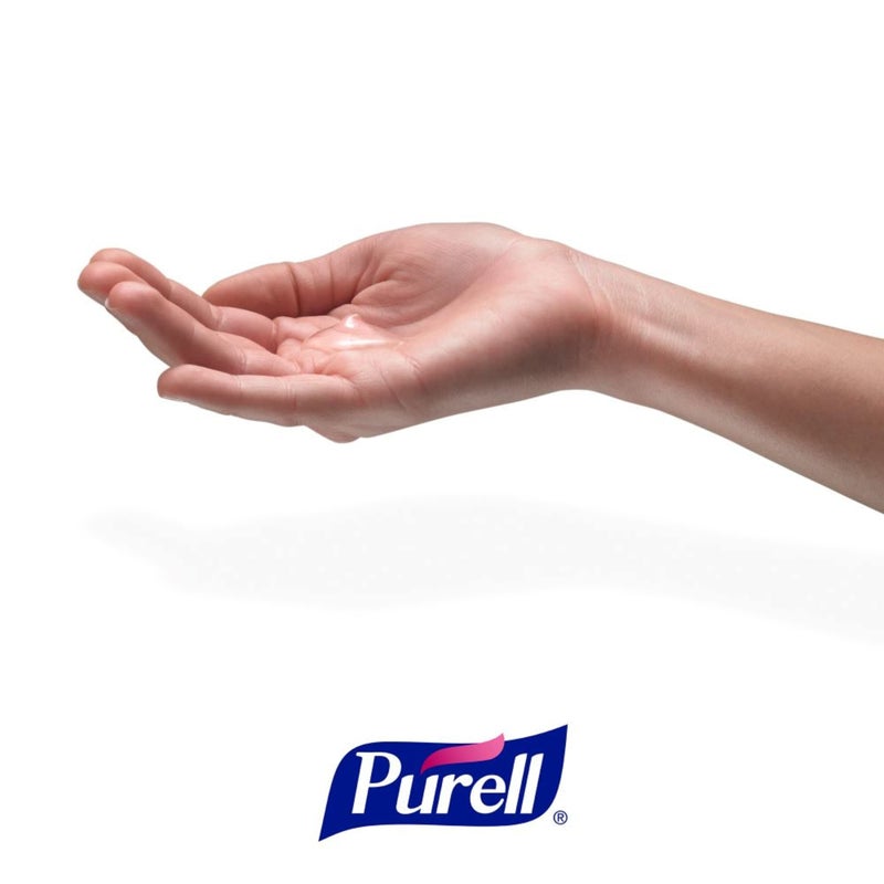 Purell جل مطهر اليدين المتقدم من بيوريل، 2 أونصة سائلة زجاجة محمولة بغطاء قابل للطي (عبوة من 24) - 9605-24-CMR - Image 5