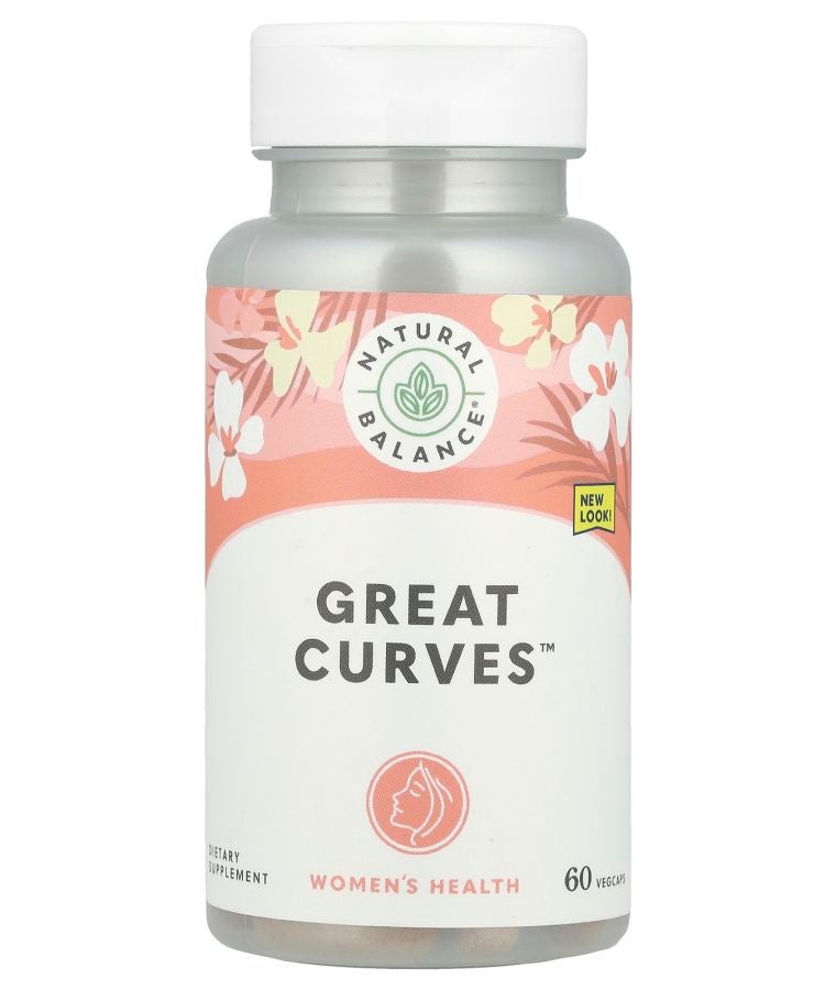 Natural Balance صحة المرأة منحنيات رائعة™ 60 كبسولة نباتية