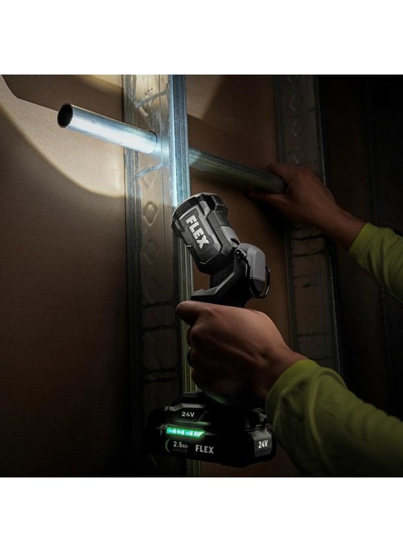 FLEX FLEX 24V Cordless 300 Lumen Work Light Tool Only Battery and Charger Not Included  FX5111Z  - Image 3